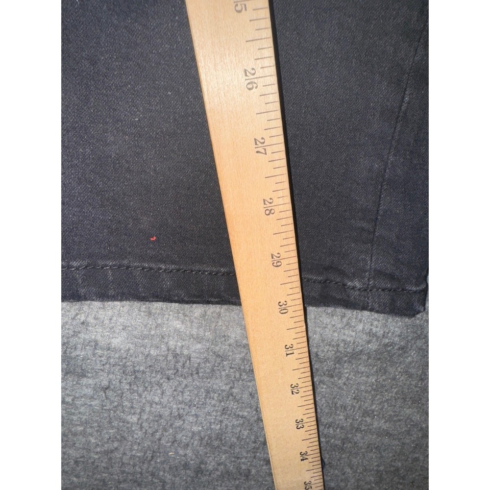 Volcom Mens Solver Modern Straight Stretch Denim Black Jeans Dark Wash 34x30 NEW - Picture 7 of 9